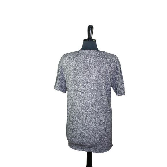 On The Byas T Shirt Gray Tribal Print Pocket Crewneck Comfort Cotton M - Picture 2 of 4